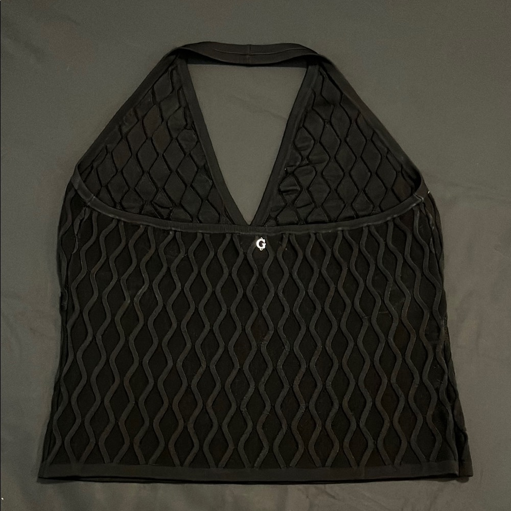 Elegant Black Halter Top - Picture 3 of 8